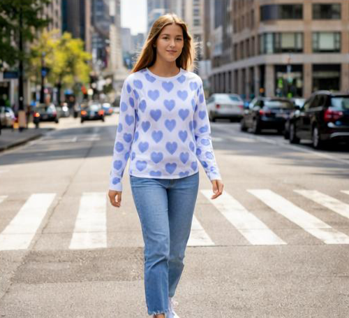 Crowned Premium Royal Heart LS