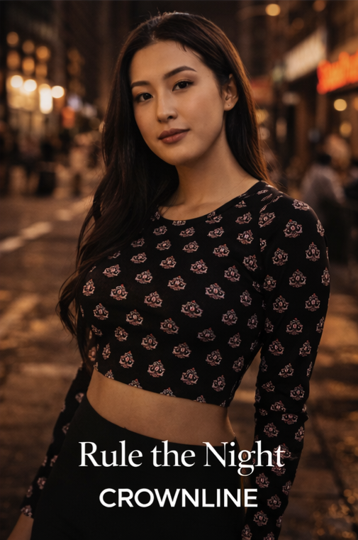 Crop Top Long-Sleeve