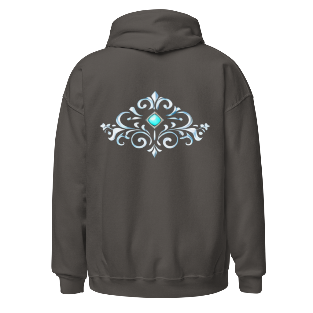 Hero Hoodie Crown Silver Blue