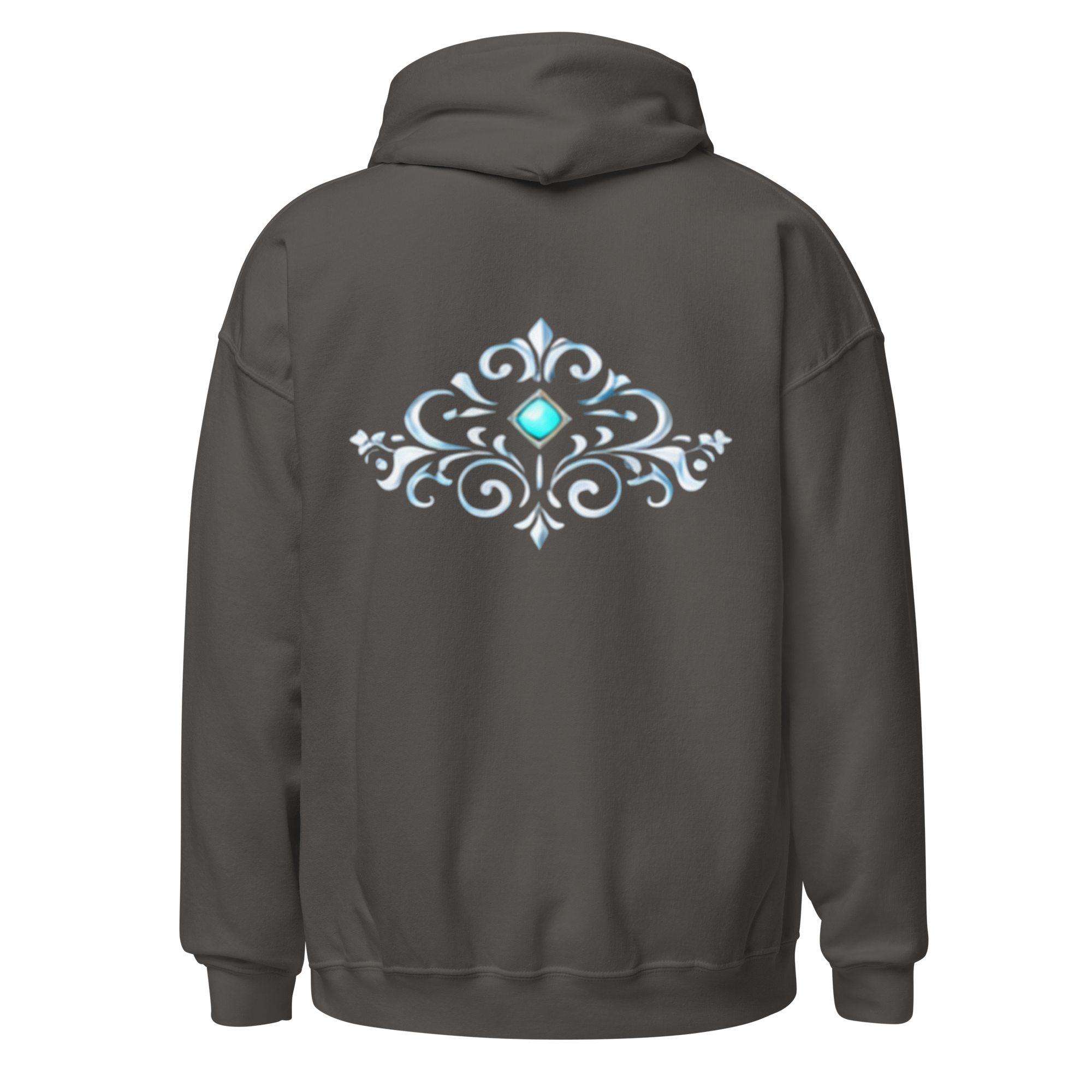 Hero Hoodie Crown Silver Blue