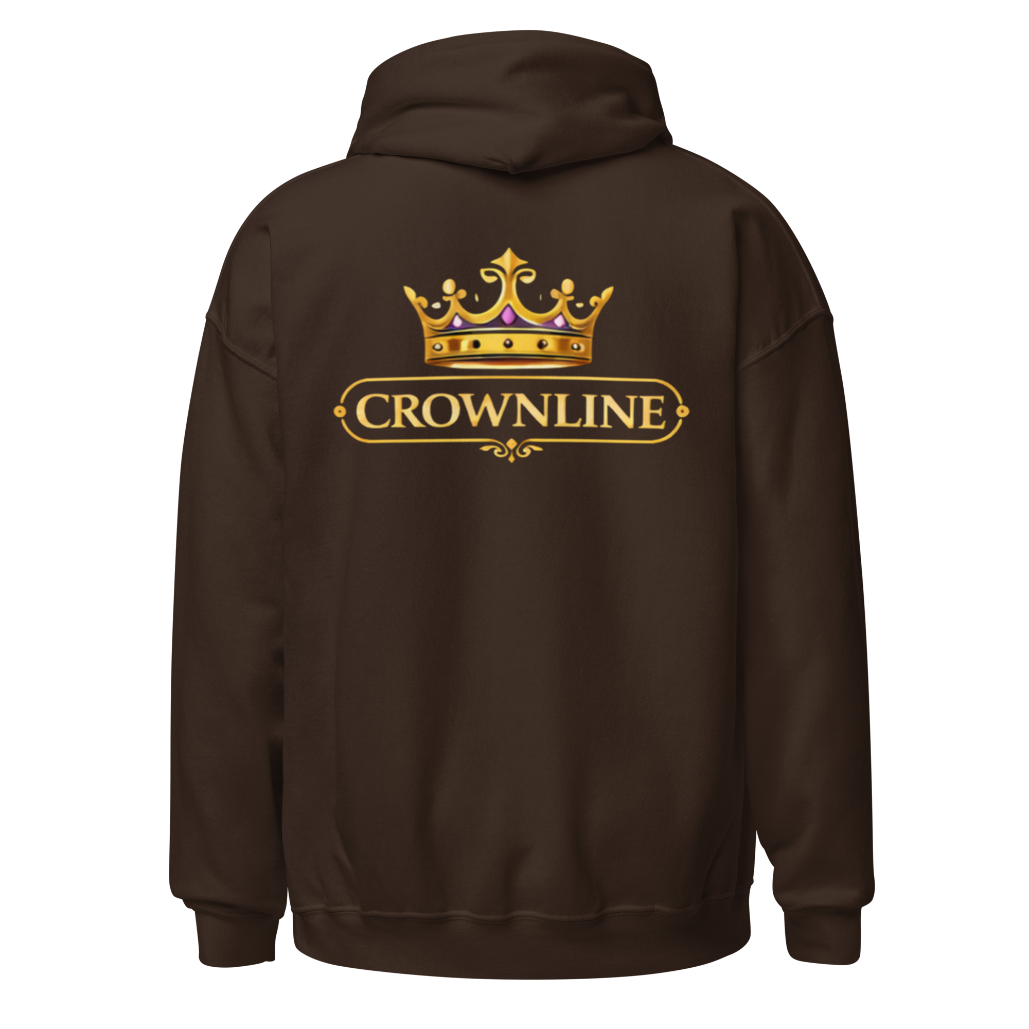 Crowned Hero Hoodie White Gold