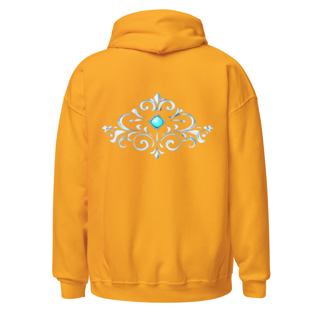 Hero Hoodie Crown Silver Blue