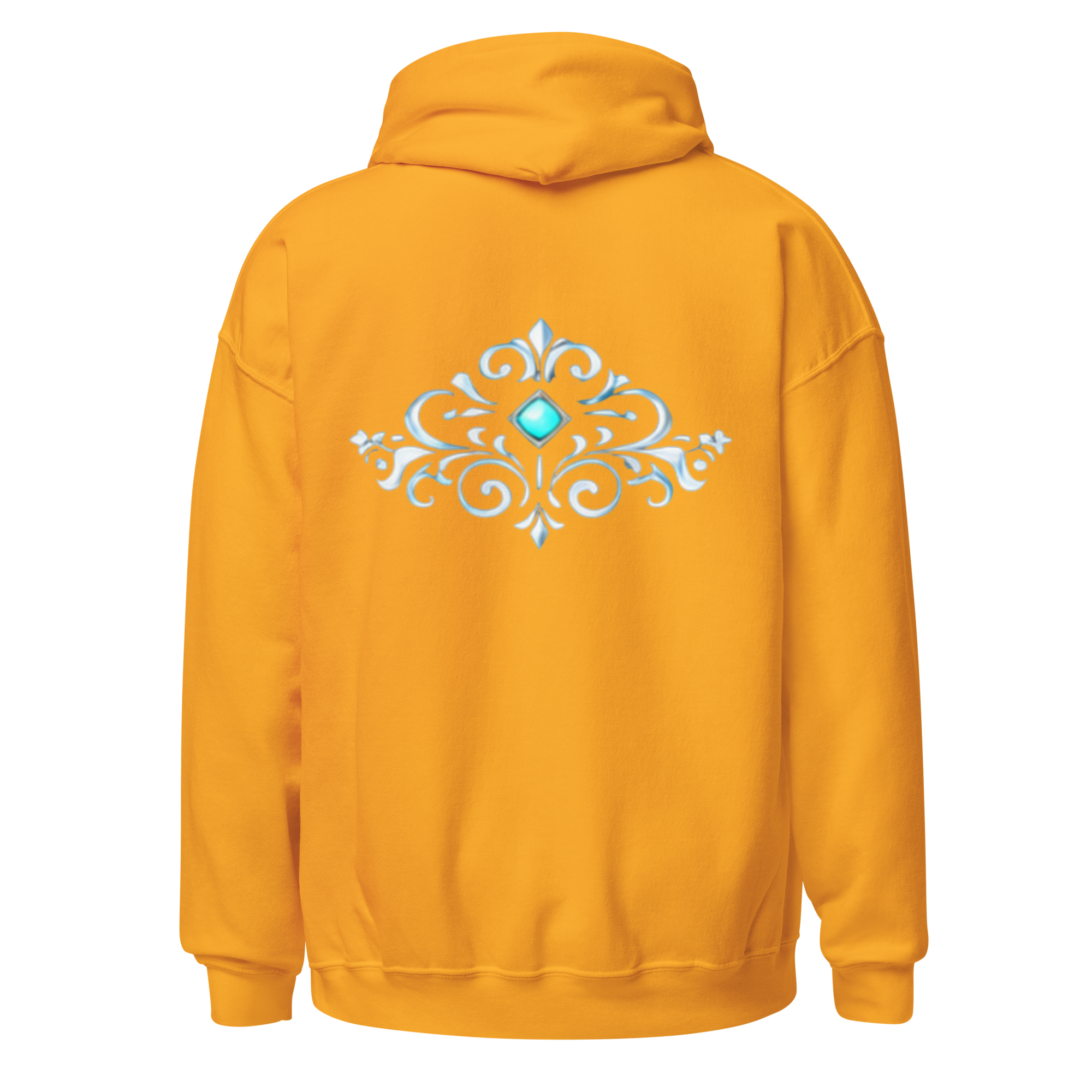 Hero Hoodie Crown Silver Blue
