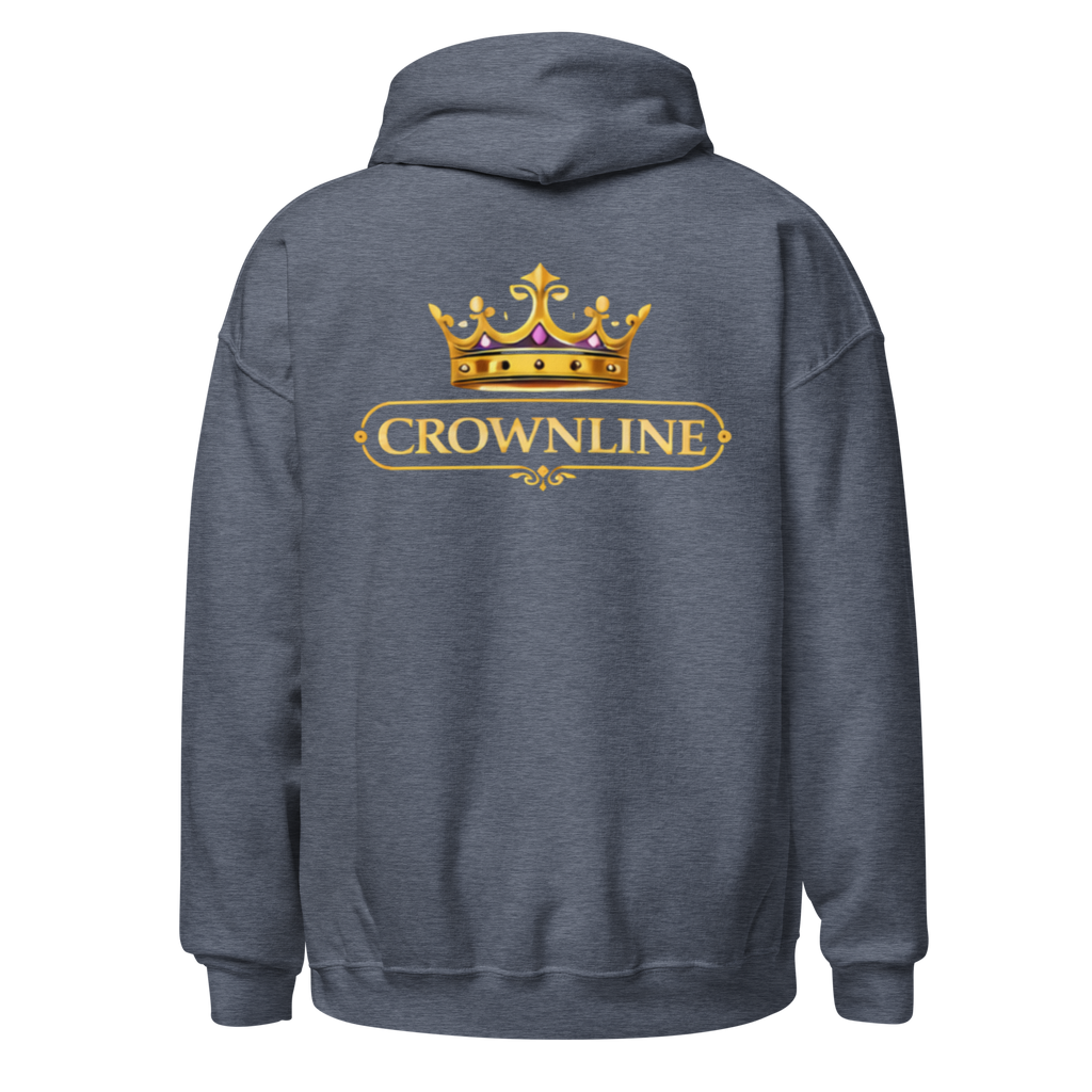 Crowned Hero Hoodie White Gold