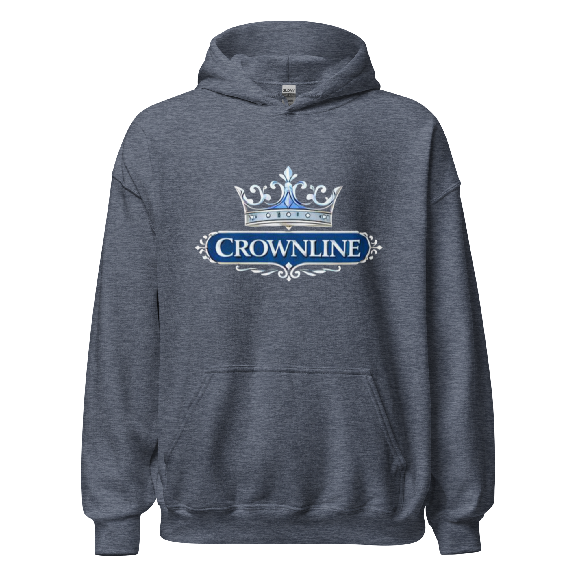 Hero Hoodie Crown Silver Blue