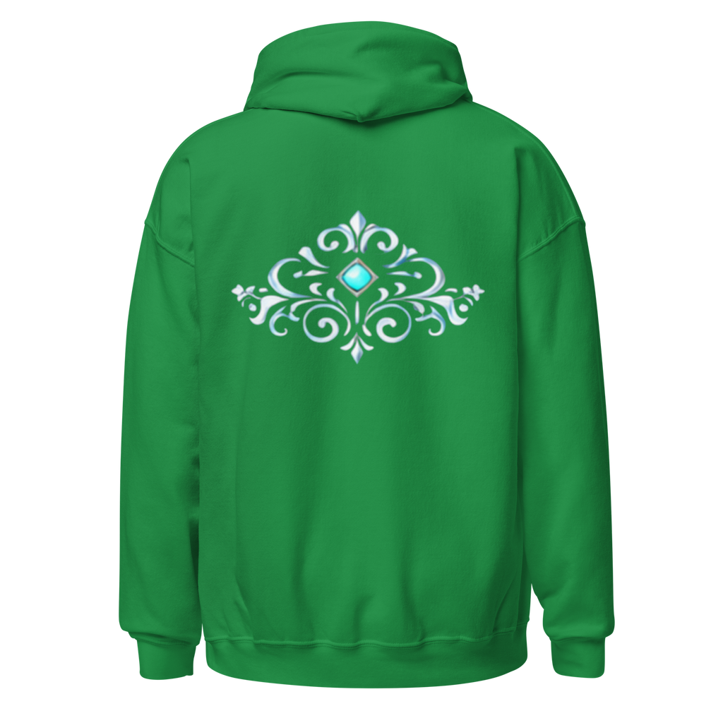 Hero Hoodie Crown Silver Blue
