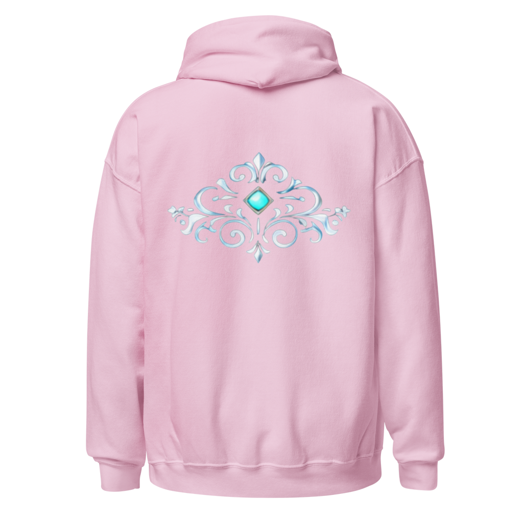 Hero Hoodie Crown Silver Blue