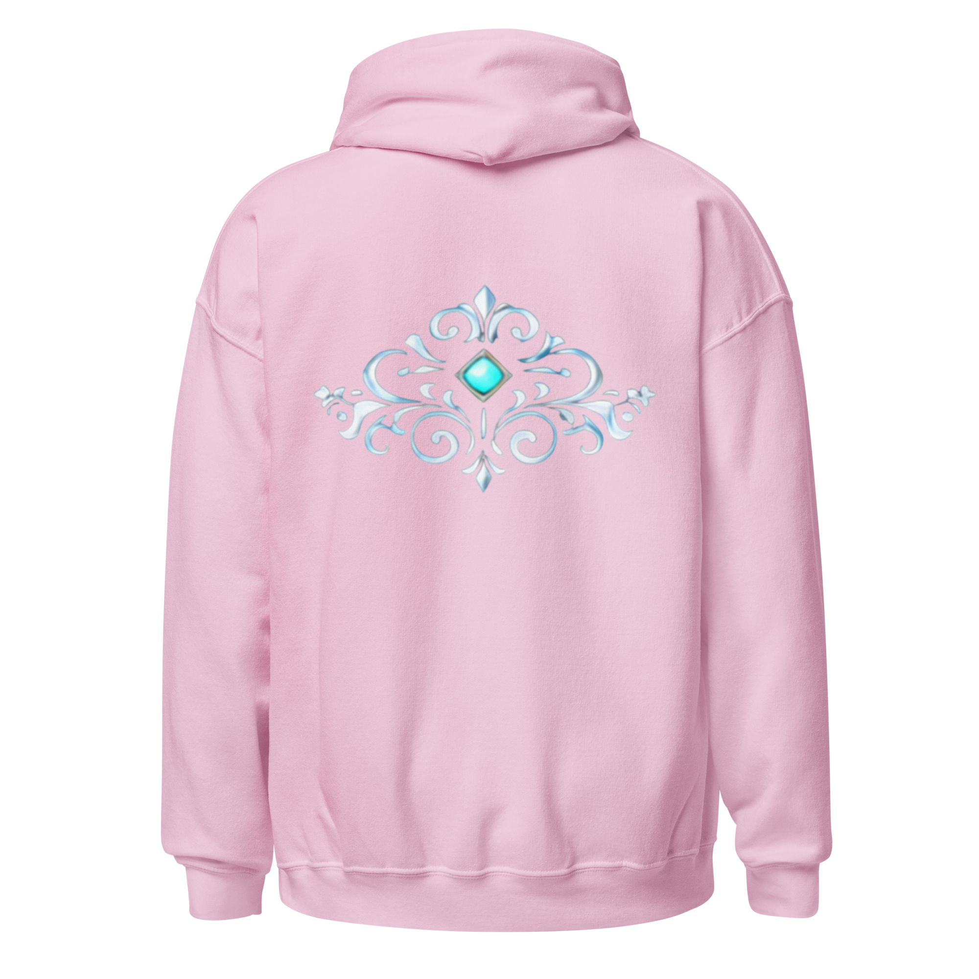 Hero Hoodie Crown Silver Blue