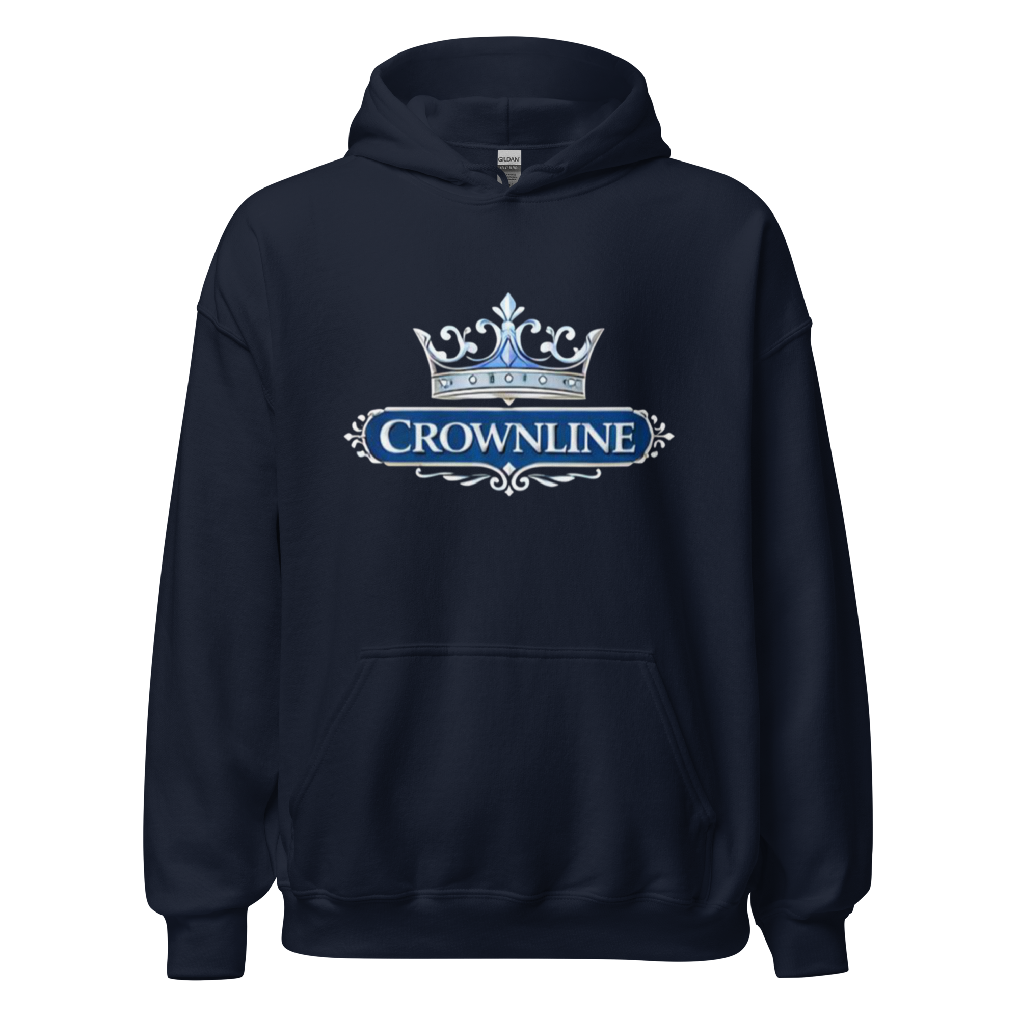 Hero Hoodie Crown Silver Blue