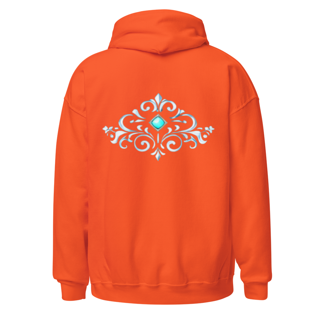 Hero Hoodie Crown Silver Blue