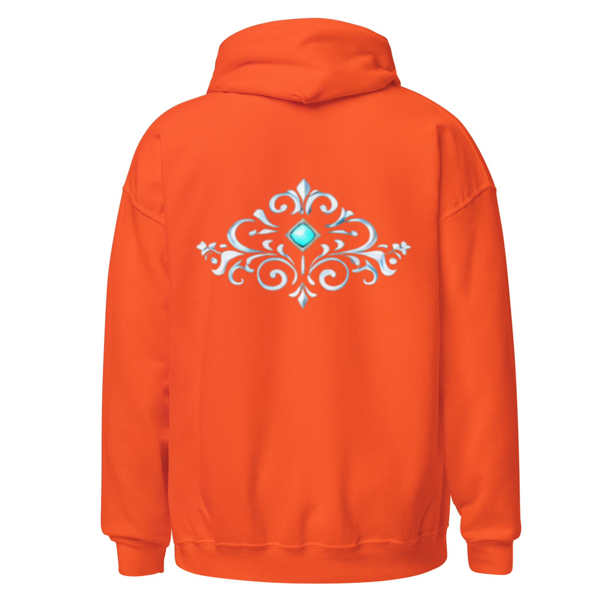 Hero Hoodie Crown Silver Blue