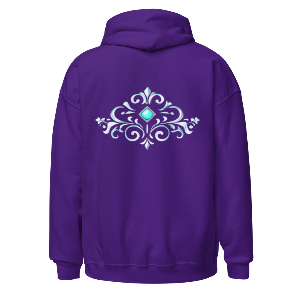 Hero Hoodie Crown Silver Blue
