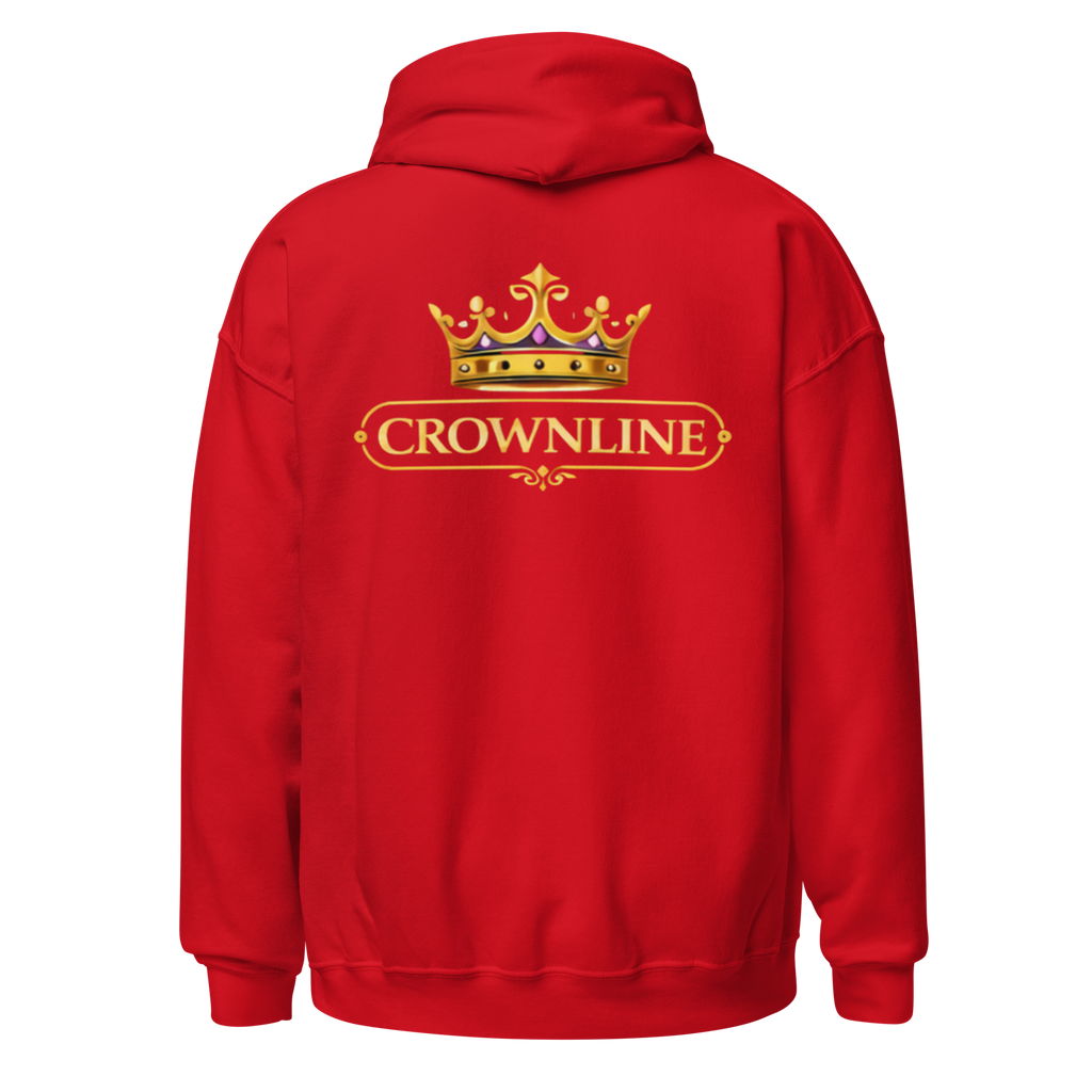 Crowned Hero Hoodie White Gold