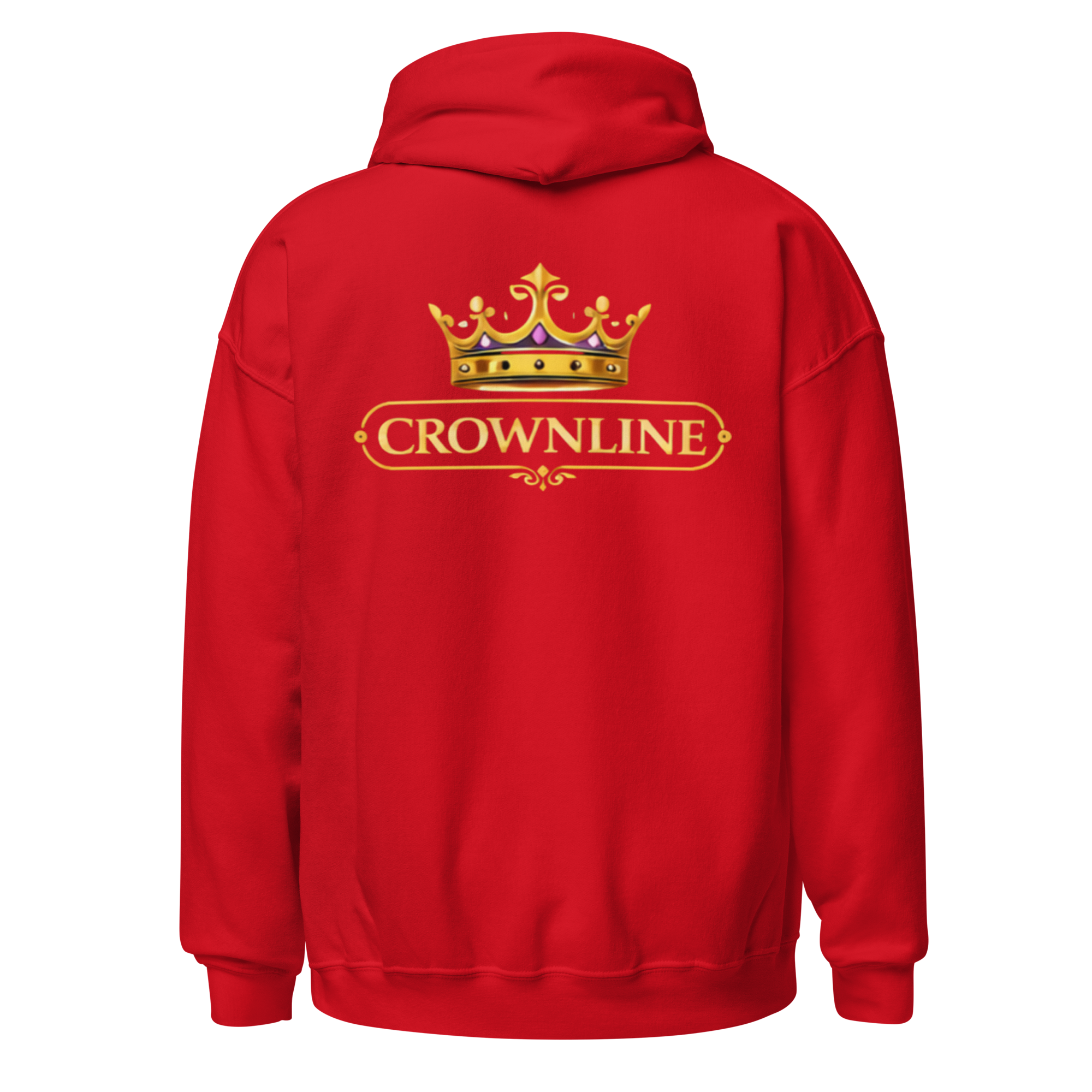 Crowned Hero Hoodie White Gold