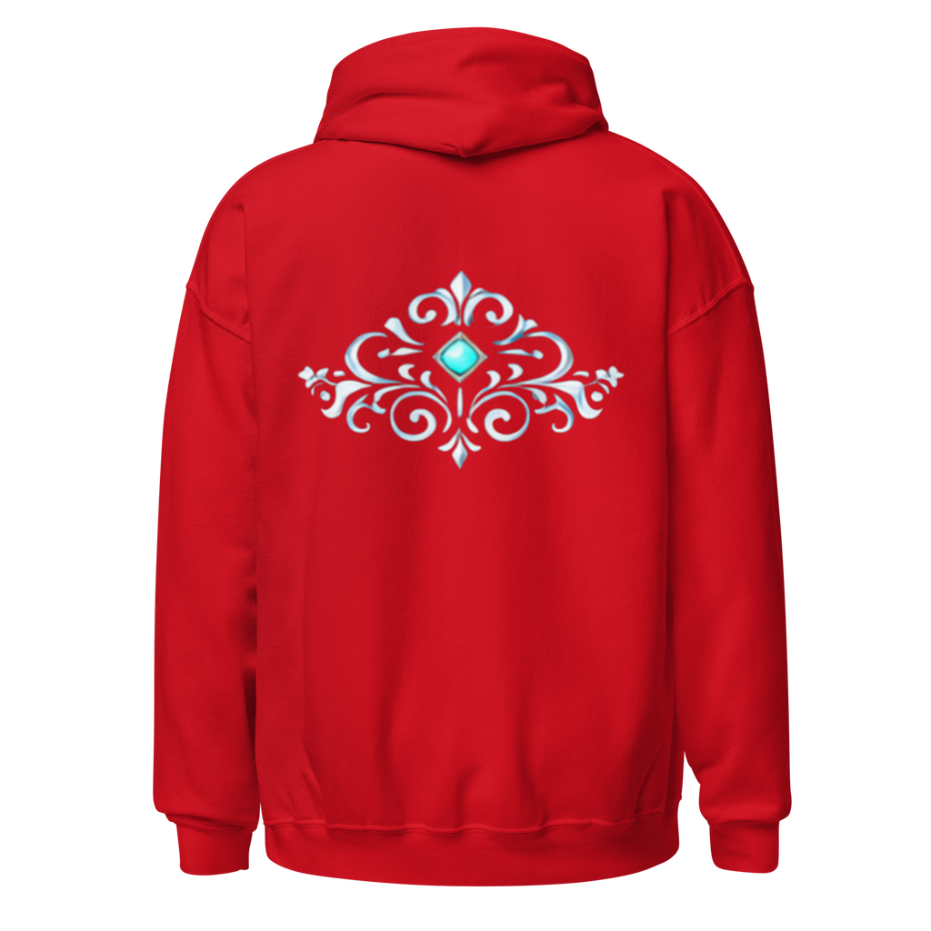 Hero Hoodie Crown Silver Blue