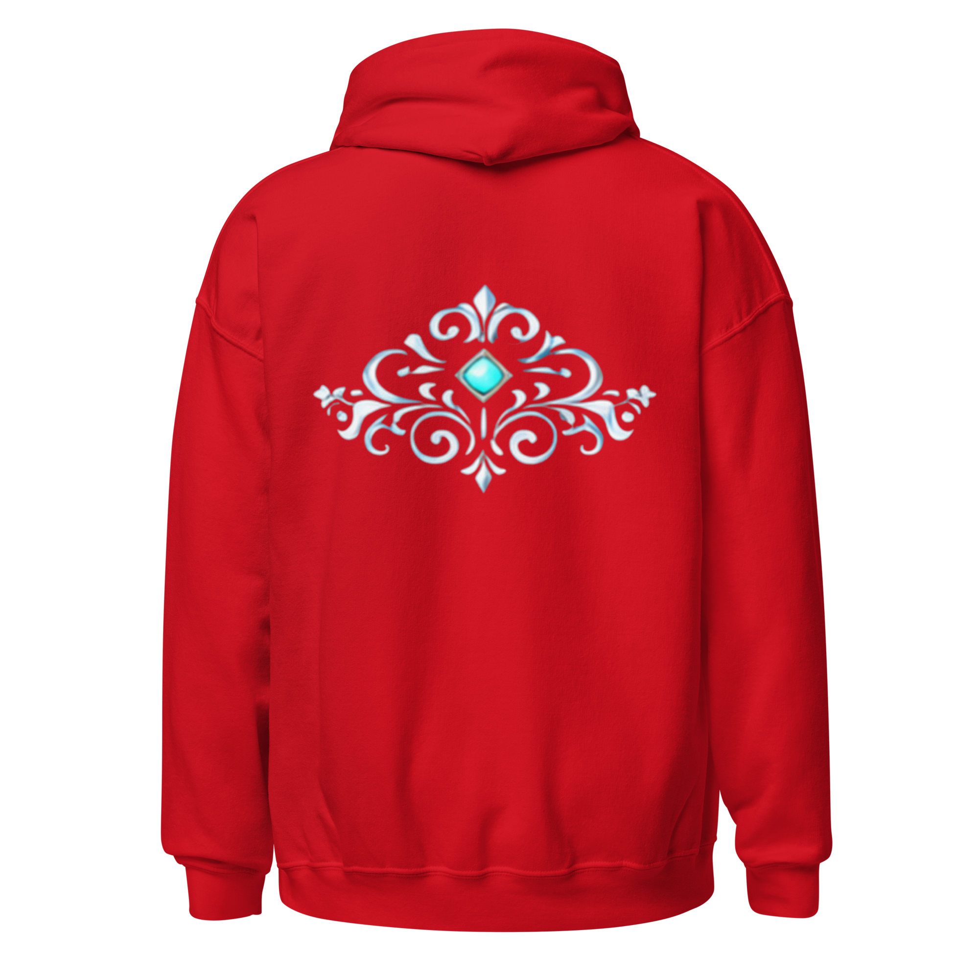 Hero Hoodie Crown Silver Blue