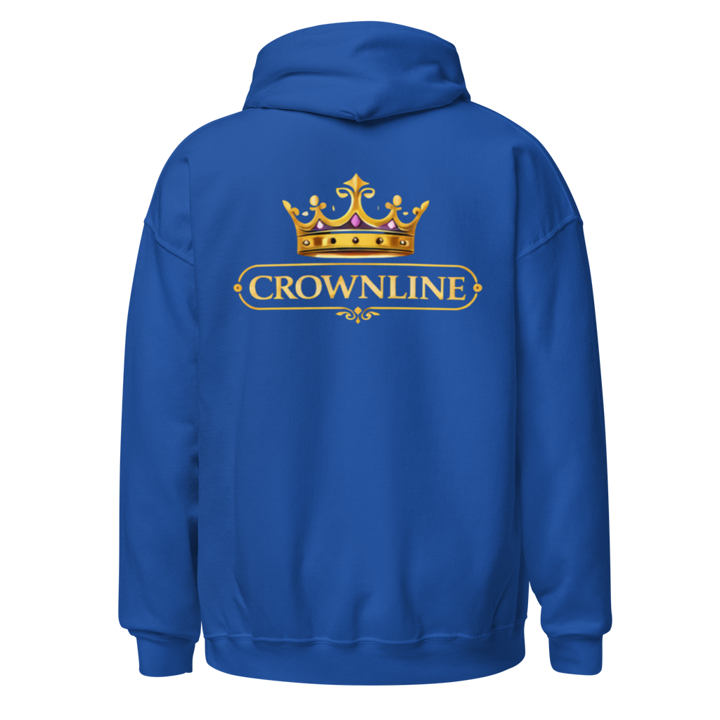 Crowned Hero Hoodie White Gold