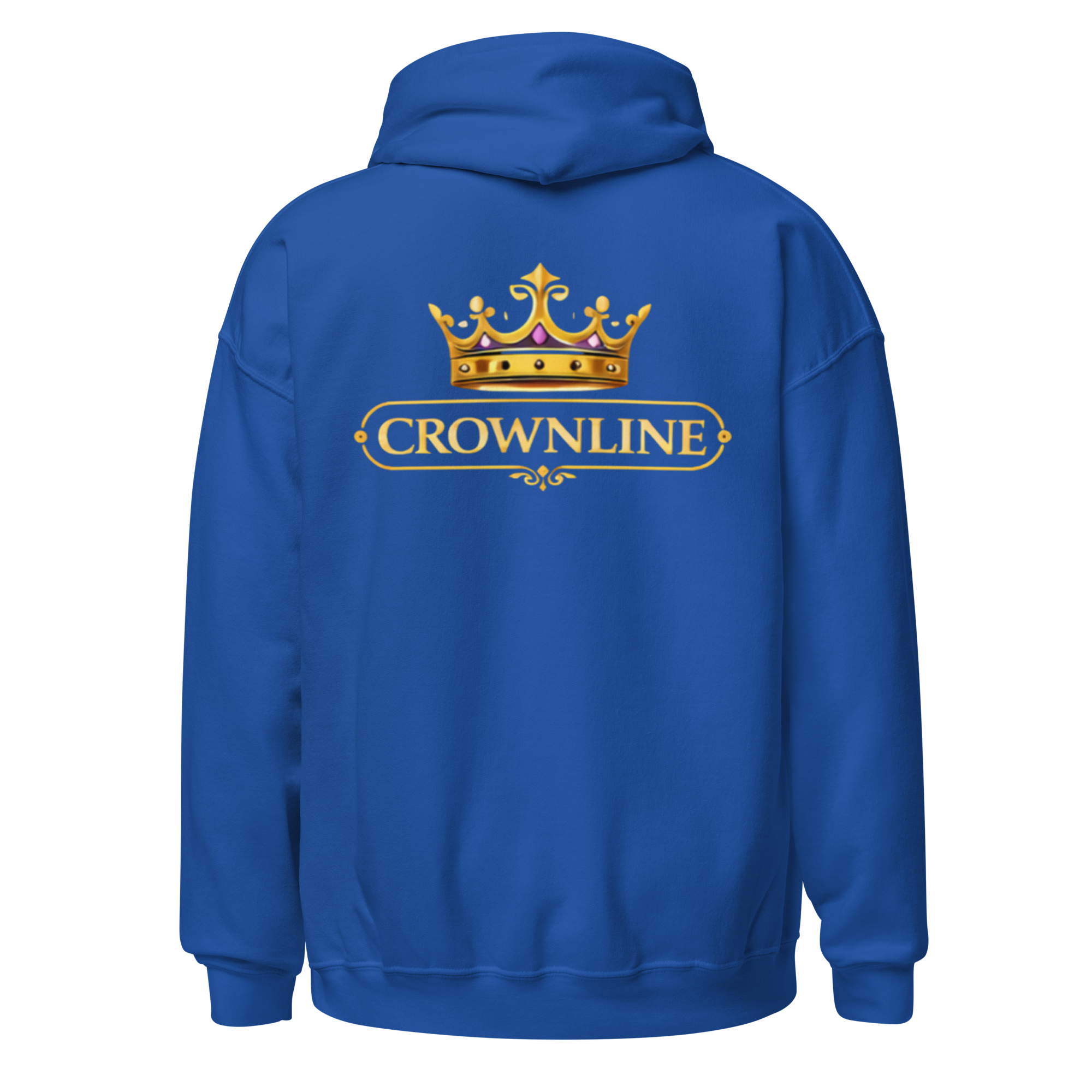 Crowned Hero Hoodie White Gold
