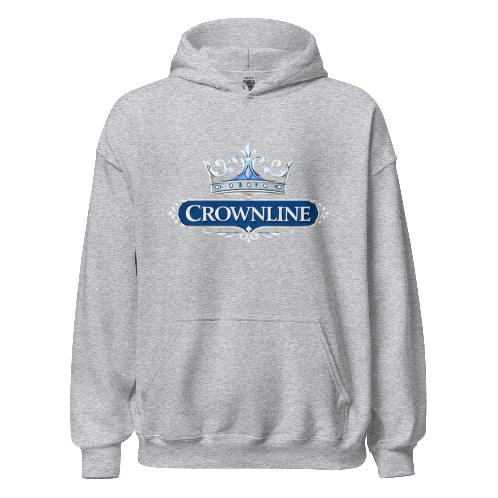 Hero Hoodie Crown Silver Blue