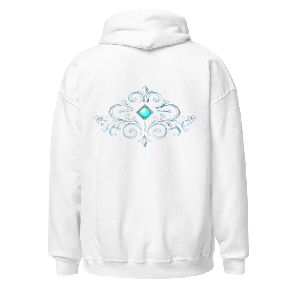 Hero Hoodie Crown Silver Blue